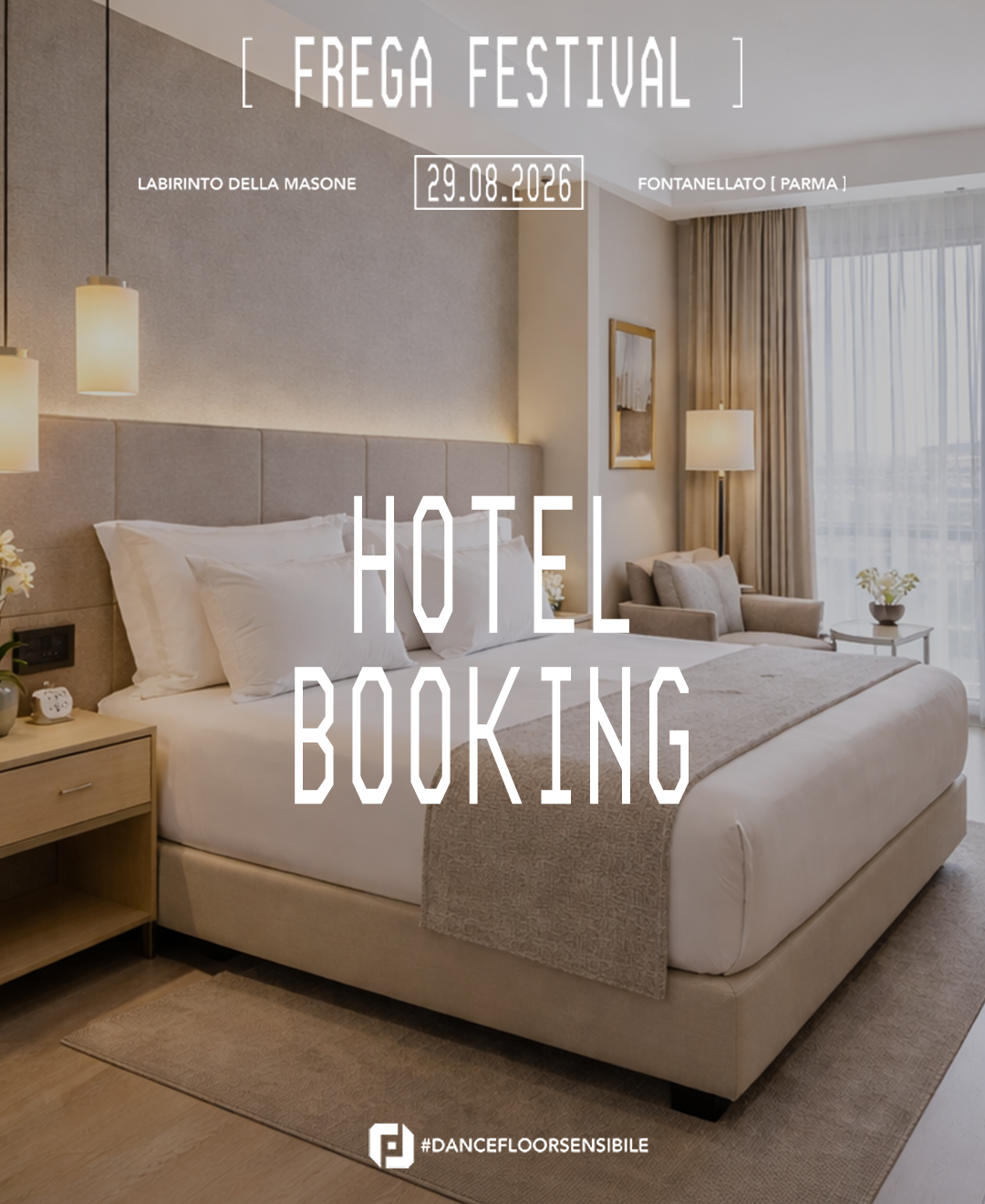 Hotel Booking — convenzione NH Hotels per Frega Festival 2026
