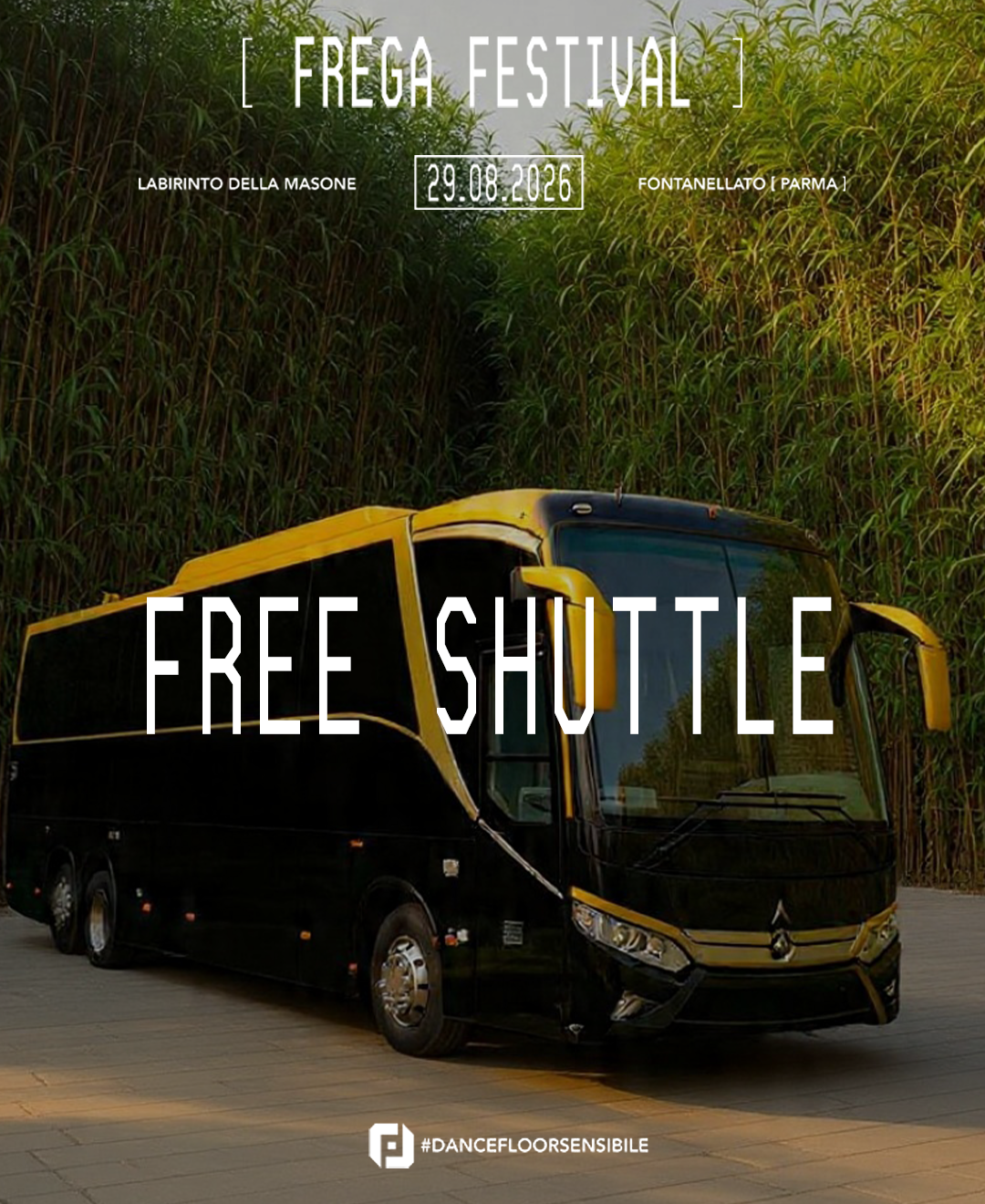 Free Shuttle — navette gratuite per il Frega Festival
